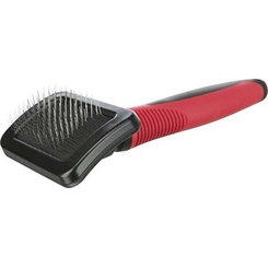 TRIXIE Soft brush mäkká plastová kefa pre psy 7×16cm