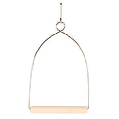 Trixie Arch swing, wire/wood, 8 × 15 cm