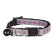 Trixie Junior Kitten collar, reflective, flowers