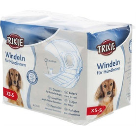 Trixie Diapers for female dogs, XS–S: 20–28 cm, 12 pcs.
