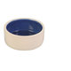 Trixie Bowl, ceramic, 0.35 l/ř 12 cm, cream/blue