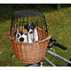 Trixie Front bicycle basket, 44 × 48 × 33 cm, nature