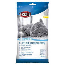 Trixie Simple'n'Clean Bags for cat litter trays, L, 10 pcs.