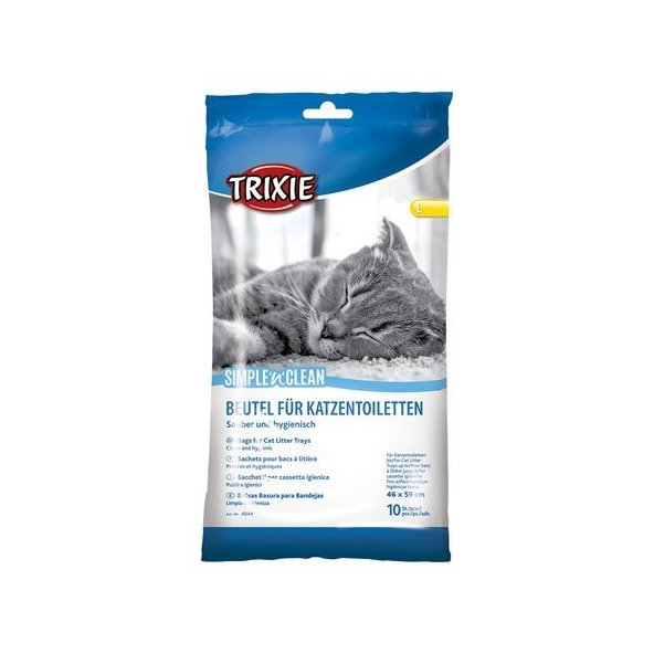TRIXIE Simple'n'Clean Bags for cat vrecia do mačacích toaliet L, 10ks