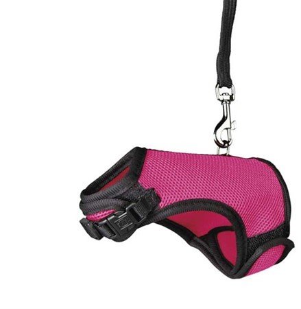 E-shop Trixie Soft harness with leash, guinea pigs, 18–25 cm, 1.20 m