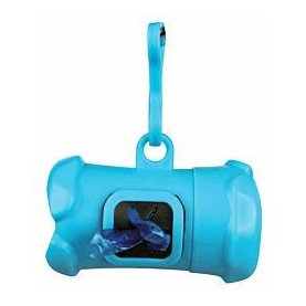 Trixie Poop bag dispenser, plastic, 1 roll of 15 bags