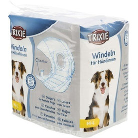 Trixie Diapers for female dogs, M–L: 36–52 cm, 12 pcs.