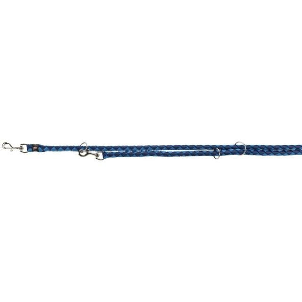 Trixie Cavo adjustable leash, L–XL: 2.00 m/ř 18 mm, indigo/royal blue