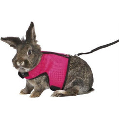 TRIXIE Soft harness with leash vesta s vodítkom pre veľké králiky 25–40 cm, 1,20m