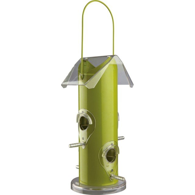 E-shop Trixie Bird feeder, metal/plastic, 800 ml/25 cm, green