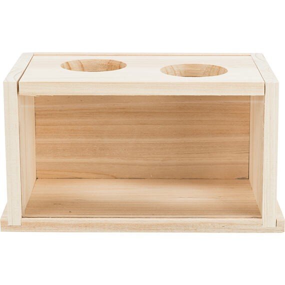 E-shop Trixie Sand bath, mice/hamsters, wood, 22 × 12 × 12 cm