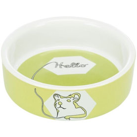 Trixie Bowl, Hello comic hamster, ceramic, 90 ml/ř 8 cm