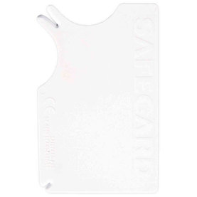 Trixie Safecard tick remover, plastic, 8 × 5 cm, white