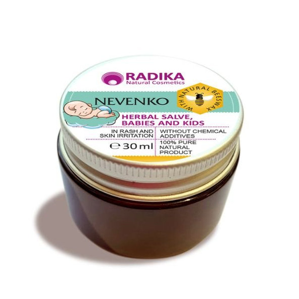 Detský krém Nevenko na vyrážky a podráždenú pokožku Radika Bioherba 30ml