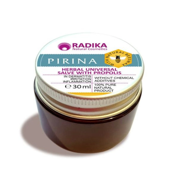 Bylinná masť Pirina s propolisom Radika Bioherba 30ml