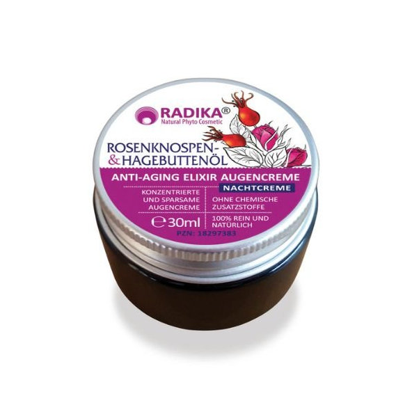 Anti-Aging balzam ružové púčiky+šípky Radika Bioherba 30ml