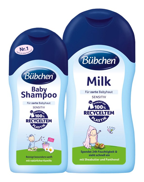 E-shop BÜBCHEN Set Baby šampón 200 ml+ Baby mlieko 400 ml
