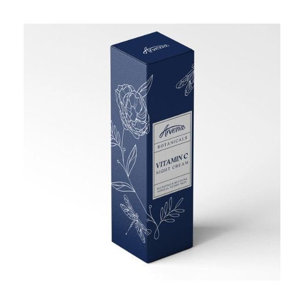 Vitamín C - nočný krém /ošetrenie pre všetky typy pleti Arvena Botanicals 30ml