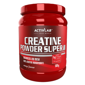 Kreatín Powder Super - ActivLab, príchuť čierne ríbezle, 500g
