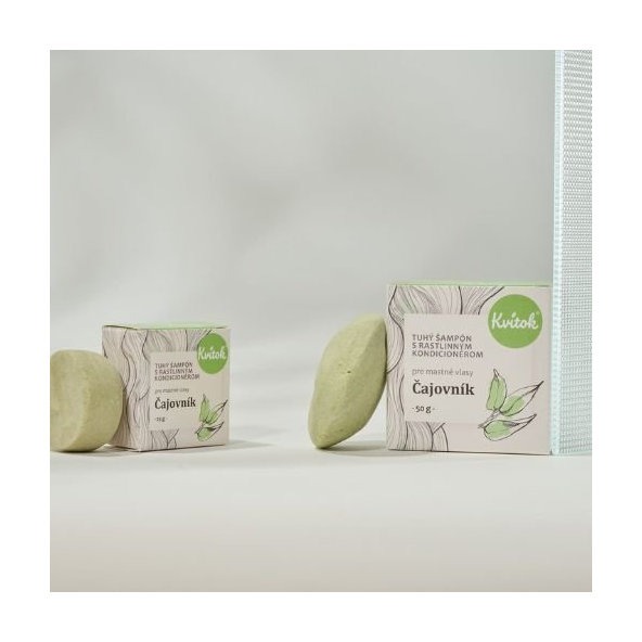 Tuhý šampón Čajovník Kvítok XL 50 g