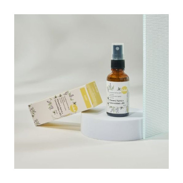 Vlasový sprej  na rozčesávanie vlasov Kvítok 30 ml