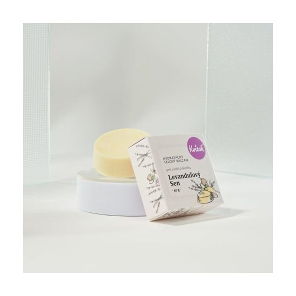 Hydratačný telový balzam Levanduľový sen Kvítok 40 g