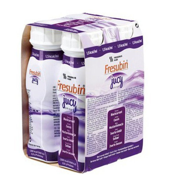 Fresubin Jucy DRINK príchuť čierna ríbezľa 4x200 ml