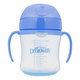DR.BROWN'S Hrnček s mäkkým náustkom 180ml 6m+, modrý