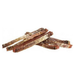 Maškrta KID DOG Lososové prúžky pre psy 80g