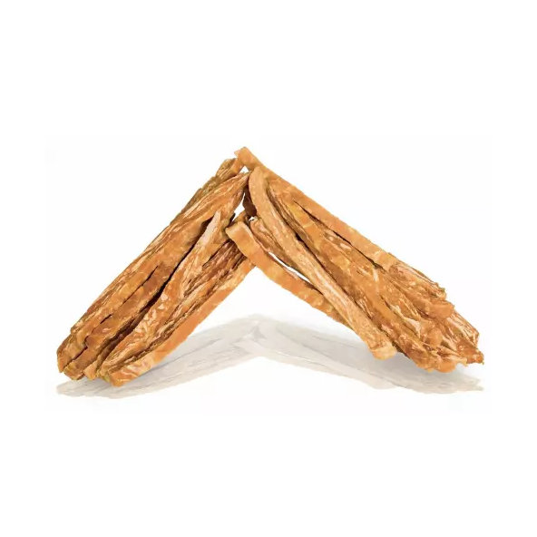 Maškrta KID DOG Kurací steak v prúžku pre psy 250g