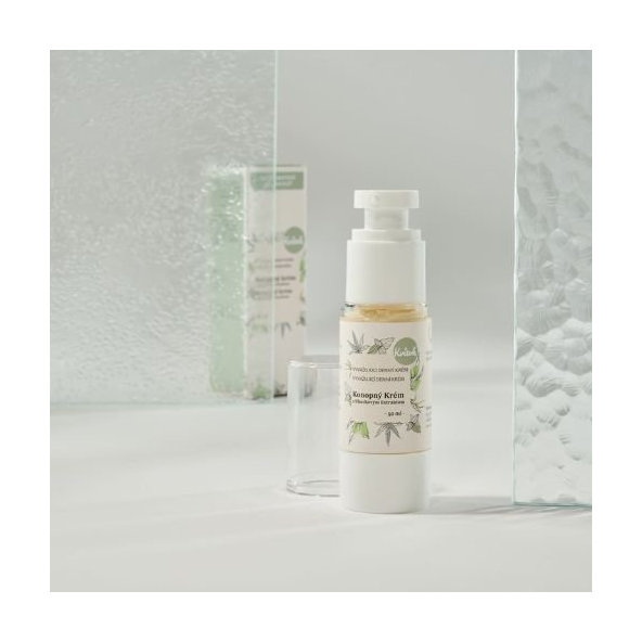 Konopný denný krém pre mastnú a problematickú pleť  Kvítok 30 ml