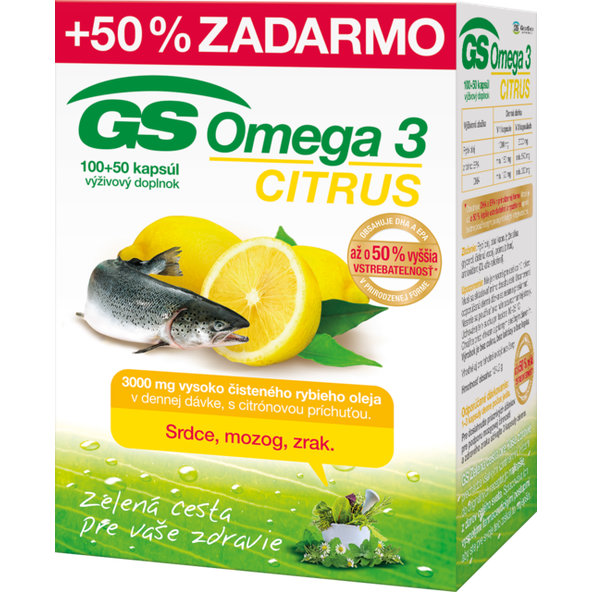 GS Omega 3 CITRUS 2015 100+50tbl