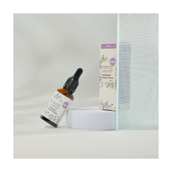 Posilňujúce vlasové sérum proti vypadávaniu vlasov Kvítok 30ml