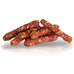 Maškrta pre psy KID DOG Kačací steak na byvolej tyčinke 200g DÓZA - PREMIUM QUALITY