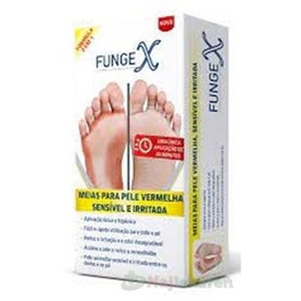 FungeX Jednorazové ponožky na podráždenú pokožku, 1 pár