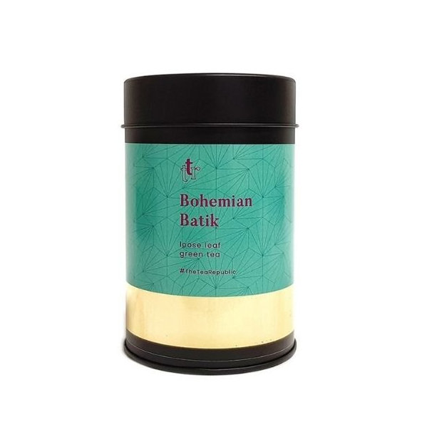 Sypaný čaj Bohemian Batik v dóze The Tea Republic 75g
