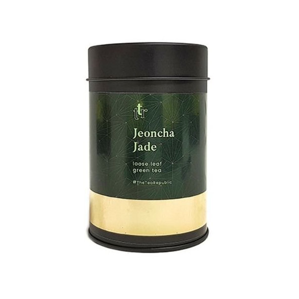Sypaný čaj Jeoncha Jade v dóze The Tea Republic 75g
