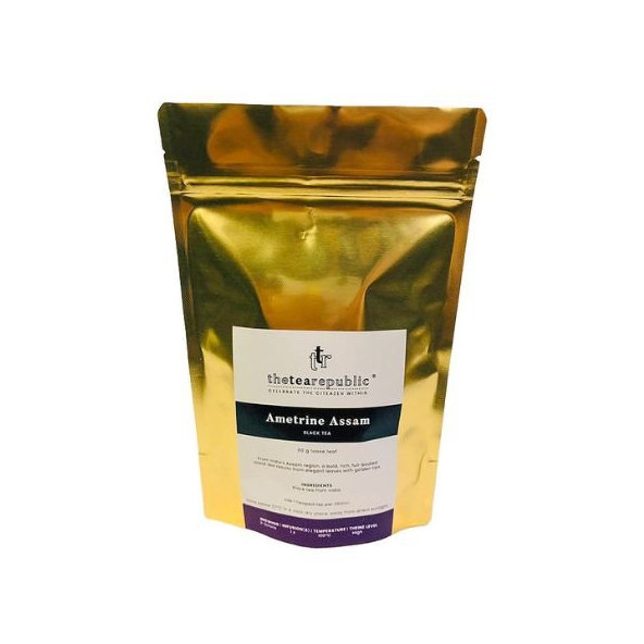 Sypaný čaj Ametrine Assam vo vaku The Tea Republic 50g