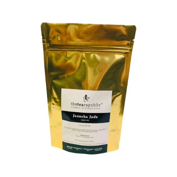 Sypaný čaj Jeoncha Jade vo vaku The Tea Republic 50g