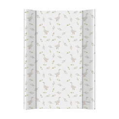 CEBA Podložka prebaľovacia 2-hranná s pevnou doskou (50x70) Basic Goose