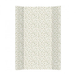 CEBA Podložka prebaľovacia 2-hranná s pevnou doskou (50x70) Basic Spots