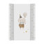 CEBA Podložka prebaľovacia 2-hranná s pevnou doskou (50x70) Ultra Light Birthday Bunny