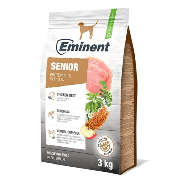 Eminent Dog Senior Light granule pre psy 3kg