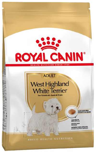E-shop Royal Canin BHN WESTIE ADULT granule pre dospelých westíkov 3kg