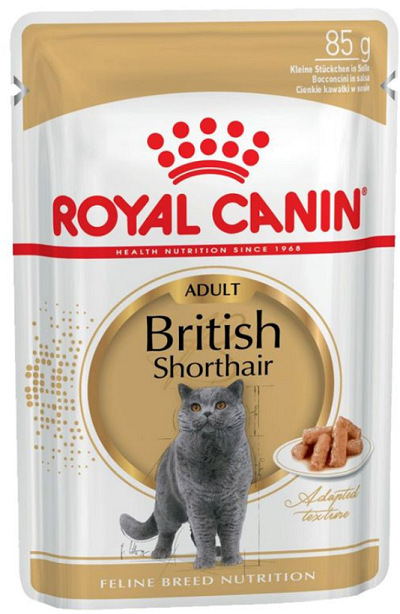 E-shop Royal Canin FBN WET BRITISH SHORTHAIR kapsičky pre britské mačky 12 x 85g