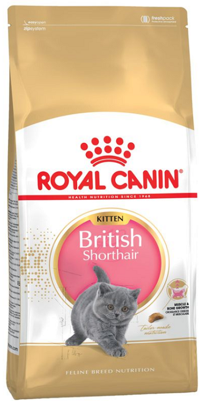 E-shop Royal Canin FBN BRITISH SHORT KITTEN granule pre britské mačiatka 2kg