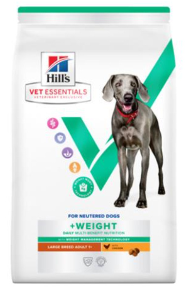HILLS VE Canine Multi Benefit Adult Weight Maxi Chicken granule pre psy 700g