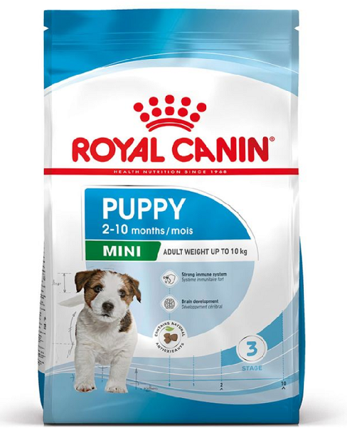 E-shop Royal Canin SHN MINI PUPPY granule pre šteňatá a mladé psy malých plemien 800g