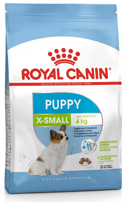 E-shop Royal Canin SHN XSMALL PUPPY krmivo pre šteňatá najmenších plemien psov 500g