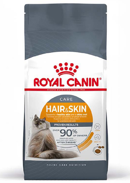 E-shop Royal Canin FCN HAIR & SKIN CARE granule pre dospelé mačky 2kg